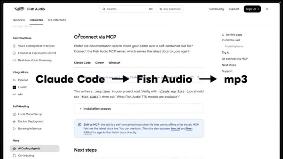 Run the first audible API check at 5:18