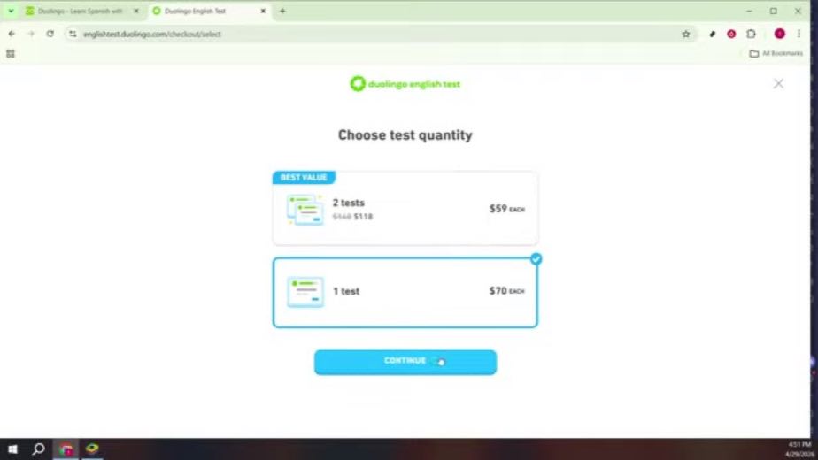 Get past the referral question at 2:12