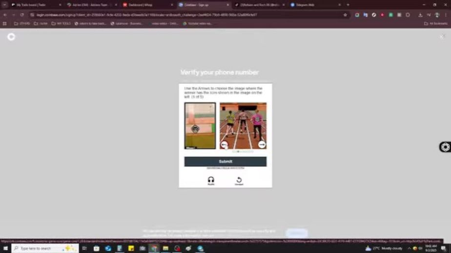 Enter the dashboard at 1:18