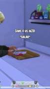 Compare the same kitchen chore in two worlds at 0:09