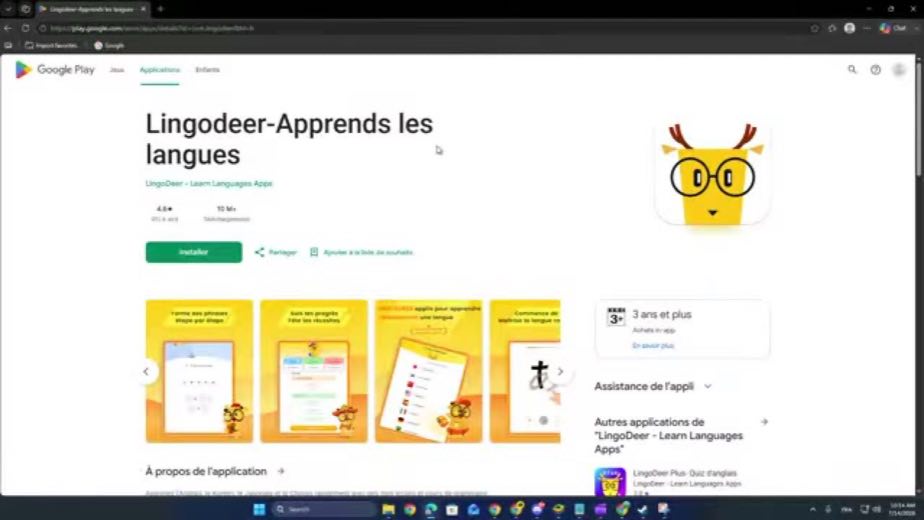 Make LingoDeer the grammar-led option at 1:42