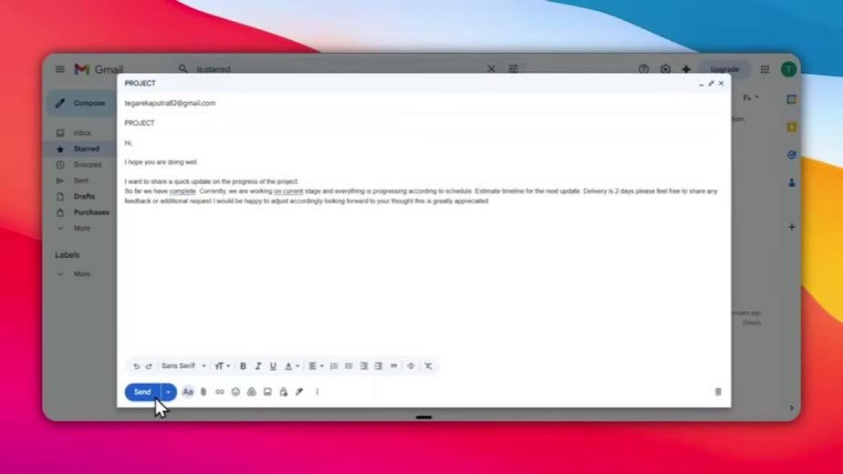 Teach the install loop at 3:05