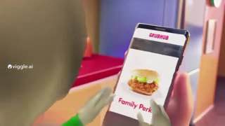 Borrow the ad's first line at 0:02