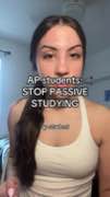 Call out fake studying at 0:01