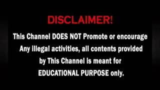 Clear the creator's usual disclaimer at 0:01