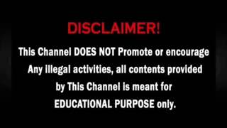 Clear the creator's usual disclaimer at 0:00