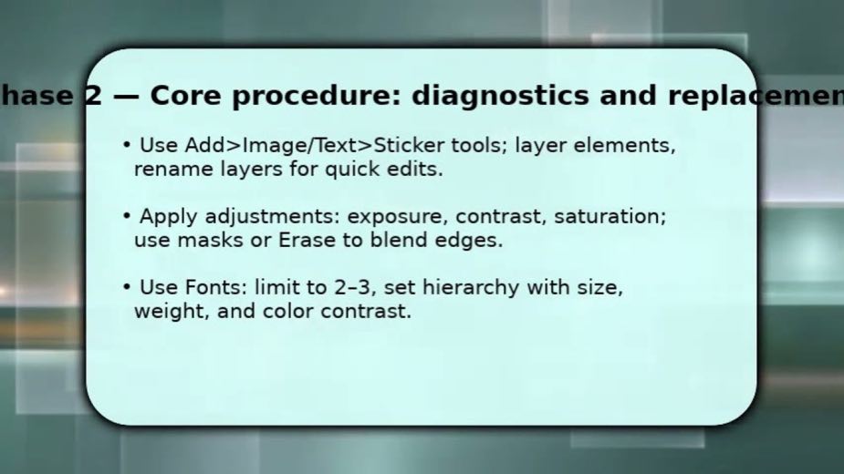Leave room for the printed edge at 0:45