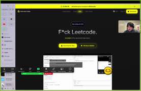 Promise a live proof at 0:08