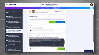 Ask the deck to do the presenter's job at 0:00