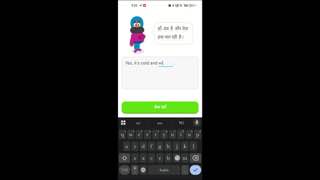Make the learner supply the missing word at 0:59