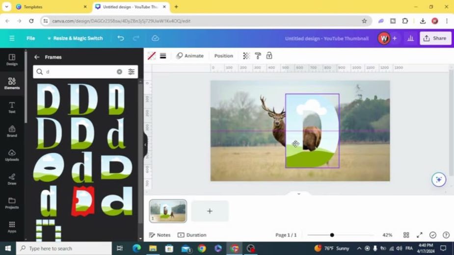 Fit the base image at 0:33