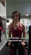 Borrow the gym girl's confidence at 0:03
